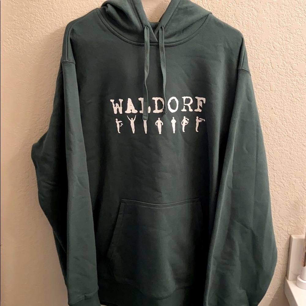 Dark green Waldorf Eurythmy sweatshirt
